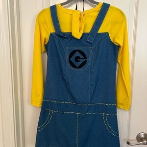 Yellow and Blue Minion Costume Dress